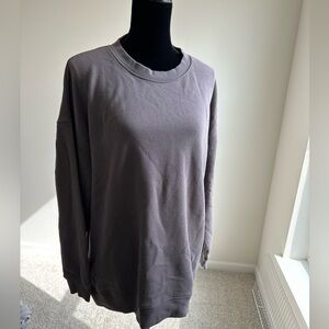 Women’s Aerie Light Brown Cozy Crew Neck Sweatshirt